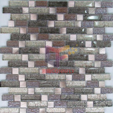 Glass Mix Metal Art Mosaic (GF255)